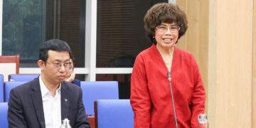 Nhà sáng lập kiêm Chủ tịch Hội đồng Chiến lược Tập đoàn TH Thái Hương cảm ơn sự quan tâm chỉ đạo của lãnh đạo tỉnh trong thời gian qua