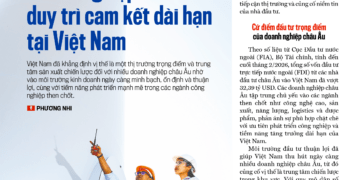 Nhà đầu tư châu Âu duy trì cam kết dài hạn tại Việt Nam - Ảnh 1