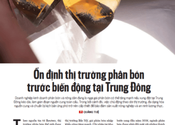Ổn định thị trường phân bón trước biến động tại Trung Đông - Ảnh 1