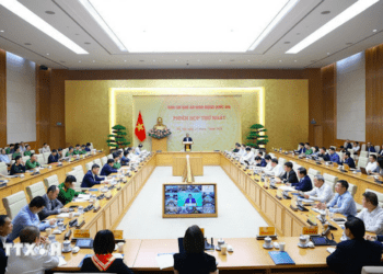 Phiên họp thứ nhất của Ban Chỉ đạo An ninh mạng quốc gia. Ảnh: TTXVN.