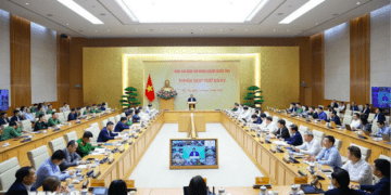 Phiên họp thứ nhất của Ban Chỉ đạo An ninh mạng quốc gia. Ảnh: TTXVN.