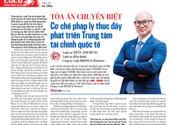 Tòa án chuyên biệt: Cơ chế pháp lý thúc đẩy phát triển Trung tâm tài chính quốc tế - Ảnh 1