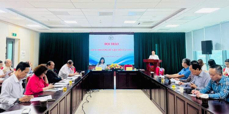 Vusta xây dựng Cổng dữ liệu mở, hướng tới nền tảng tri thức số