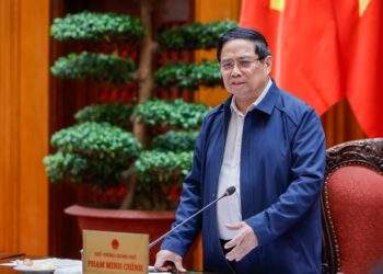 Thủ tướng Phạm Minh Chính phát biểu chỉ đạo tại hội nghị. Ảnh: VGP.