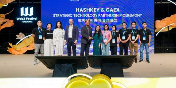 CAEX partners with HashKey to build an international-standard digital asset exchange in Vietnam