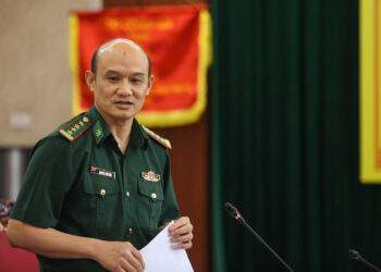 Đại tá Nguyễn Tiến Mão, Phó Cục trưởng Cục Phòng, chống ma túy và tội phạm, Bộ đội Biên phòng.