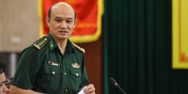 Đại tá Nguyễn Tiến Mão, Phó Cục trưởng Cục Phòng, chống ma túy và tội phạm, Bộ đội Biên phòng.