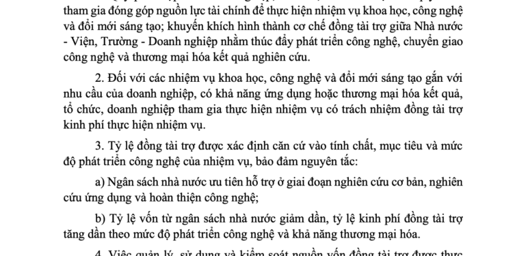 Cơ chế mới cho Quỹ phát triển khoa học, công nghệ và đổi mới sáng tạo  - Ảnh 1