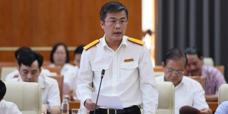 Ông Lê Long, Phó Cục trưởng Cục Thuế.