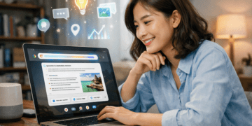 Google tích hợp AI vào Chrome, tìm kiếm không cần mở trang