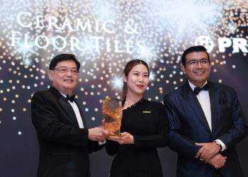 Hãng gạch ốp lát Việt Nam được bình chọn là Top thương hiệu của khu vực Châu Á