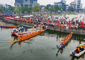 Hội thi bơi chải tỉnh Phú Thọ năm 2026.