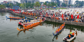 Hội thi bơi chải tỉnh Phú Thọ năm 2026.