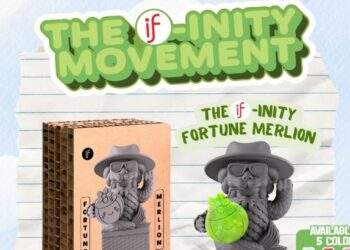 IF Coconut creates Merlion collectibles from recycled plastic