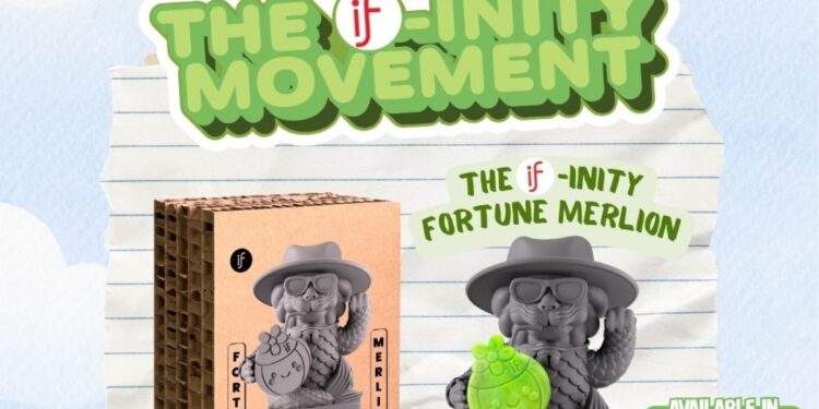 IF Coconut creates Merlion collectibles from recycled plastic