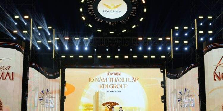 KDI Group và đêm nghệ thuật thăng hoa kỷ niệm 10 năm tại Vega City