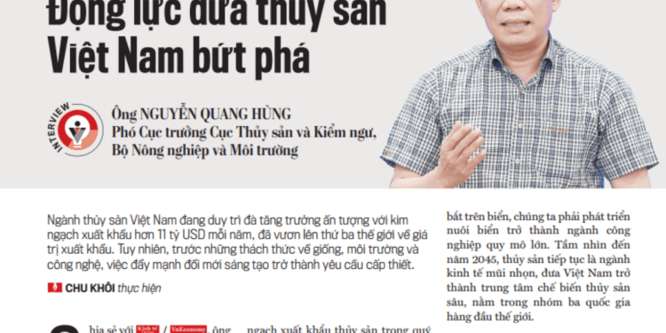 Khoa học công nghệ: Động lực đưa thủy sản Việt Nam bứt phá - Ảnh 1