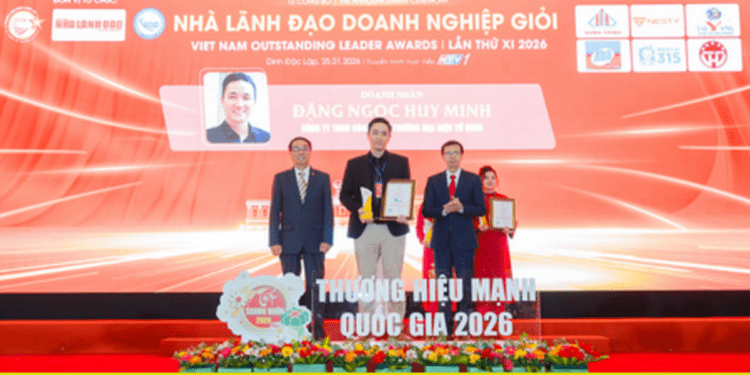 Nền tảng thương mại điện tử được vinh danh ‘Thương hiệu mạnh quốc gia 2026’