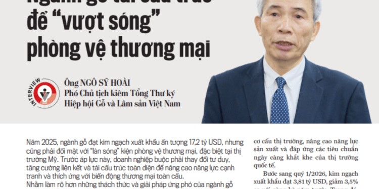 Ngành gỗ tái cấu trúc để “vượt sóng” phòng vệ thương mại - Ảnh 1