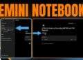 Người dùng Gemini được dùng miễn phí Notebooks