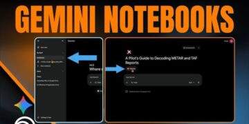 Người dùng Gemini được dùng miễn phí Notebooks
