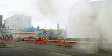 Nhiệt điện Phú Mỹ diễn tập chữa cháy và cứu nạn, cứu hộ cấp thành phố