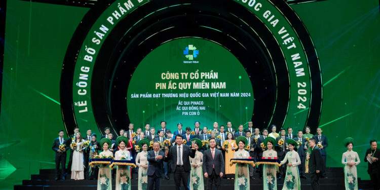 PINACO được Chính phủ công nhận là Thương hiệu Quốc gia (Vietnam Value) liên tục từ năm 2012. Ảnh: PINACO.