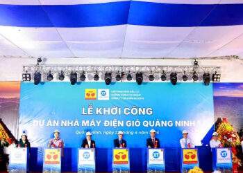 Quảng Ninh khởi công dự án điện gió đầu tiên, tổng vốn 7.300 tỷ đồng
