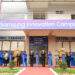 Các đại biểu cắt băng khánh thành Trung tâm Phát triển nhân tài công nghệ cao Samsung Innovation Campus.