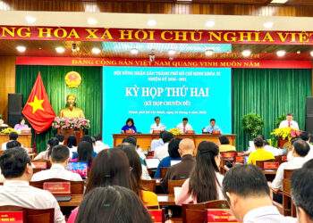Kỳ họp thứ hai HĐND TP. Hồ Chí Minh khóa XI, nhiệm kỳ 2026 - 2031 sáng 18/4 - Ảnh: Châu Vũ/Cổng thông tin điện tử HĐND TP. Hồ Chí Minh