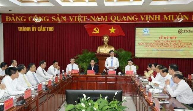T&T Group đồng hành cùng Cần Thơ thúc đẩy động lực phát triển Đồng bằng sông Cửu Long