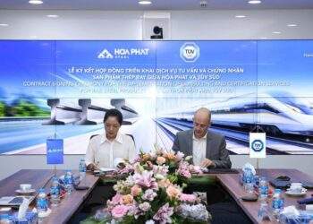 TÜV SÜD Rail GmbH (Đức) sẽ kiểm định chất lượng ray đường sắt của Hòa Phát