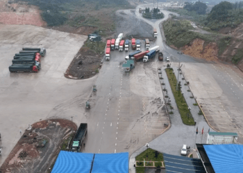  Cửa khẩu quốc tế La Lay. Ảnh: Thanh Lộc