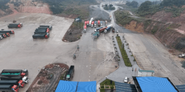  Cửa khẩu quốc tế La Lay. Ảnh: Thanh Lộc