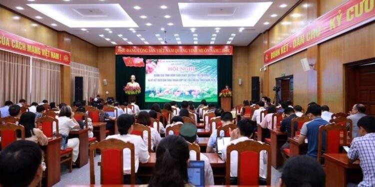 Quang cảnh hội nghị.