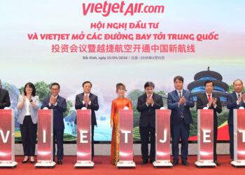 Vietjet mở thêm 5 đường bay mới đến Trung Quốc. Ảnh: Vietjet.