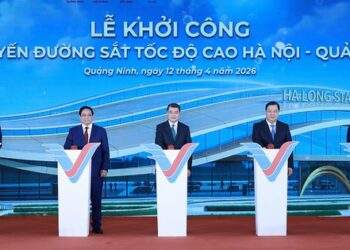 Vingroup khởi công tuyến đường sắt tốc độ cao Hà Nội