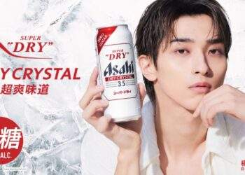 Asahi Super Dry launches Dry Crystal light beer in Hong Kong, Taiwan