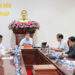 Phó Chủ tịch Ủy ban nhân dân tỉnh Nguyễn Phước Thiện chủ trì buổi làm việc - Nguồn: Cổng thông tin điện tử Đồng Tháp