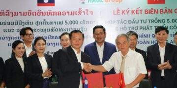 HAGL bắt tay tỉnh Champasak phát triển 5.000 ha cà phê