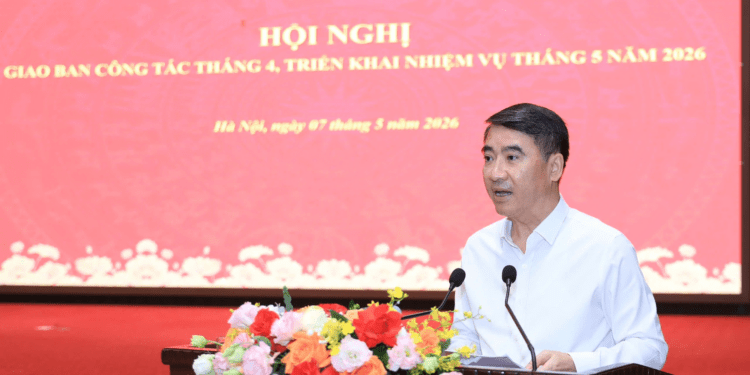Phó Chủ tịch UBND TP. Hà Nội Nguyễn Xuân Lưu nhấn mạnh các nhiệm vụ nhằm thúc đẩy tiến độ giải ngân trên địa bàn thành phố.