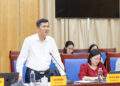 Phó Chủ tịch UBND tỉnh Nghệ An Thái Văn Thành phát biểu.