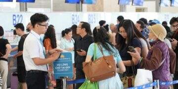 Nội Bài đón lượng khách kỷ lục ngày cuối kỳ nghỉ lễ 30-4, 1-5