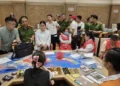 Police bust illicit casino on China border, seize $11M in chips