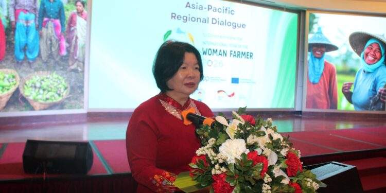 Bà Cao Xuân Thu Vân, Chủ tịch Liên minh Hợp tác xã Việt Nam