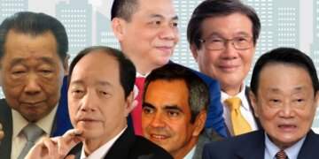 Who is the richest from each country in Southeast Asia?