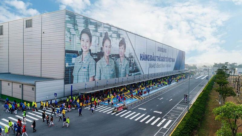 Nhà máy Samsung tại Phổ Yên, Thái Nguyên