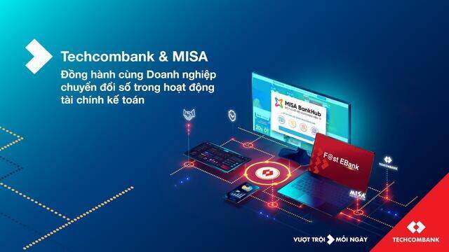 Techcombank hợp tác MISA đồng hành cùng doanh nghiệp chuyển đổi số - Ảnh 1. Techcombank hợp tác MISA đồng hành cùng doanh nghiệp chuyển đổi số - Ảnh 1.