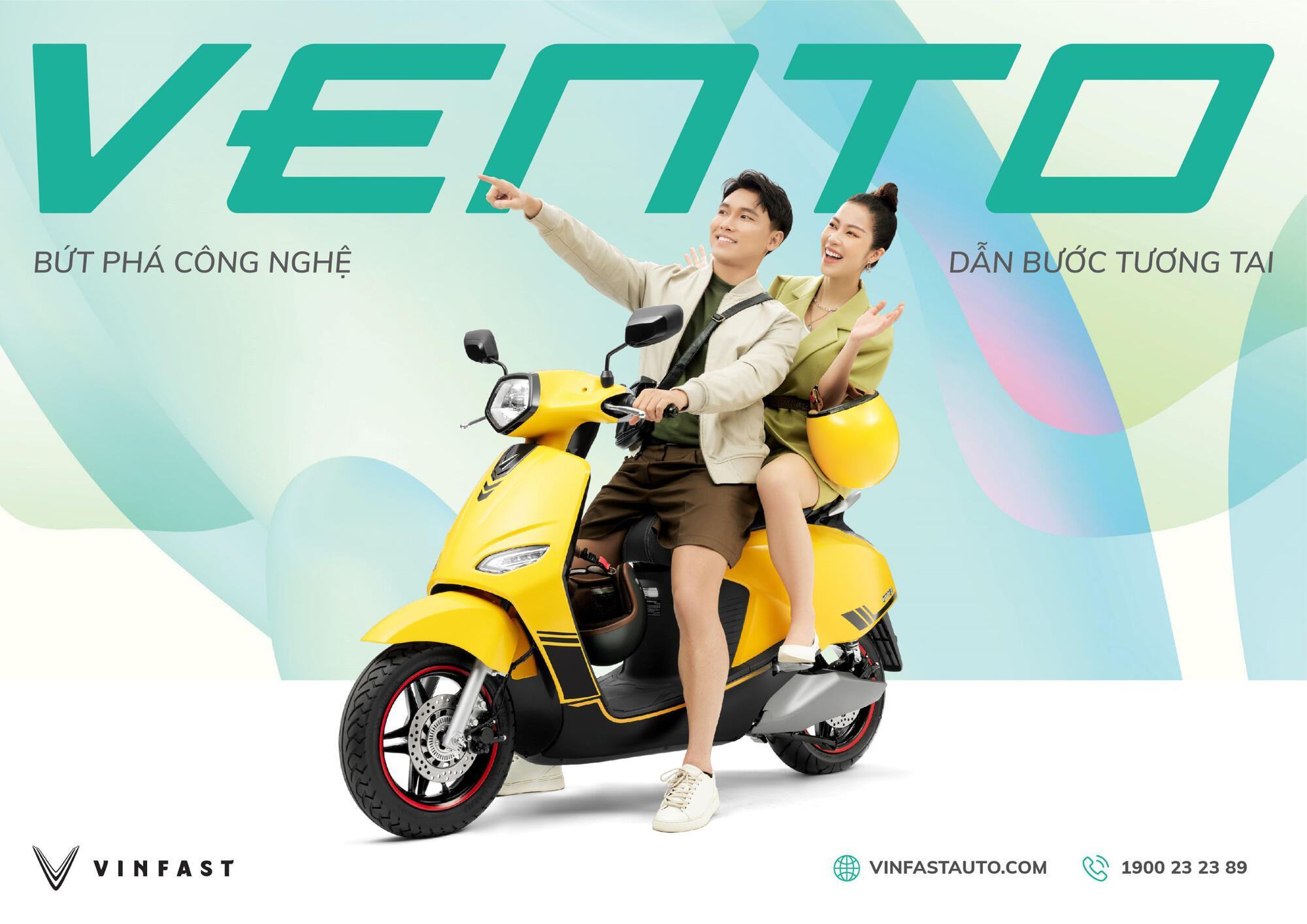 VinFast ra mắt xe máy điện Vento hoàn toàn mới, tốc độ tối đa 80km/h - Ảnh 1.