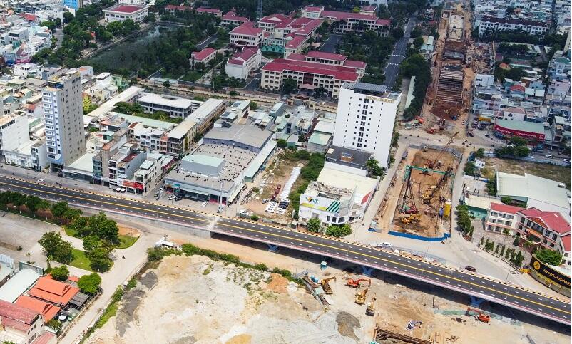 Dự án cải tạo cụm nút giao thông phía Tây cầu Trần Thị Lý (Q.Hải Châu, TP.Đà Nẵng) có tổng mức đầu tư sau điều chỉnh là hơn 723 tỷ đồng đã thông xe